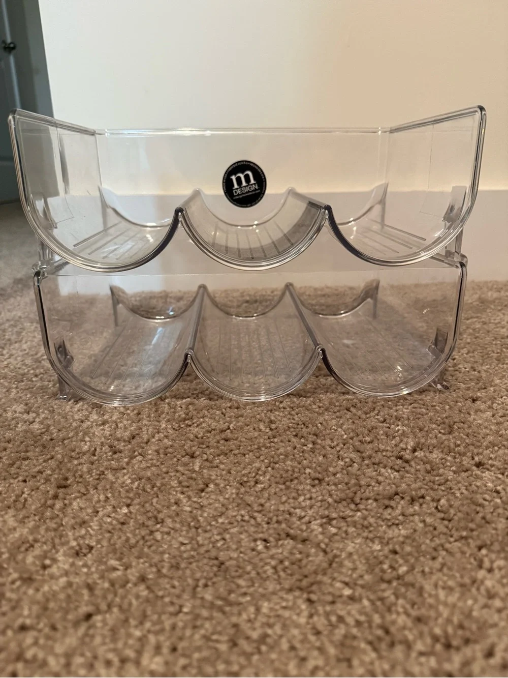 mDesign stackable storage rack